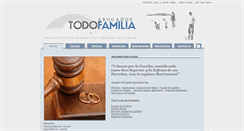 Desktop Screenshot of abogadostodofamilia.cl